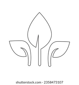 fortlaufende Linienzeichnung, Vektorgrafik