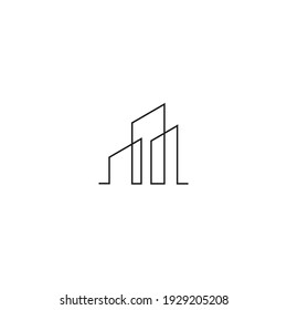 continuous line of real estate