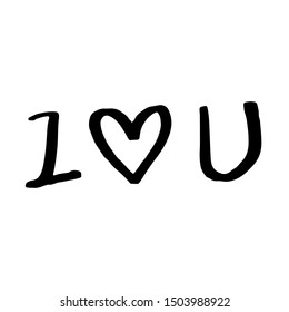 Continuous lines. Funny doodle hearts icons collection. Hand drawn Valentines day, wedding design vector illustration.