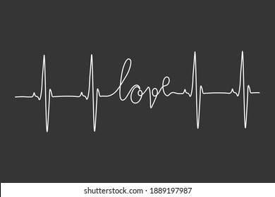 Continuous lines. Funny doodle hearts icons collection. Hand drawn Valentines day, wedding design vector illustration.