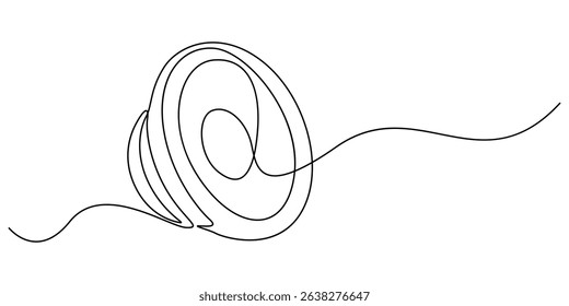 Continuous one line art drawing of speaker Sound volume linear icon, Volume Webpage User Interface Icon In Thin Line Style,  public horn speaker continuous one line, Continuous one line drawing of pro