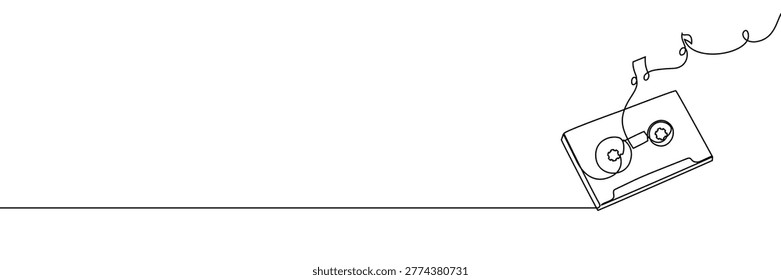 Continuous one line cassette