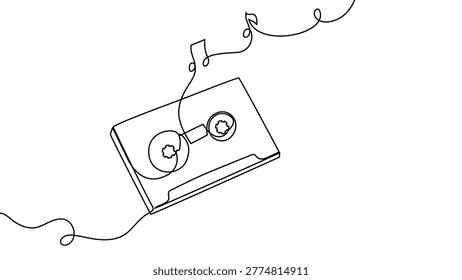 Continuous one line cassette