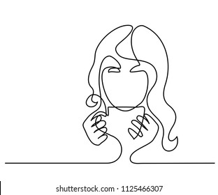 Woman Drinking Tea Stock Vectors, Images & Vector Art | Shutterstock