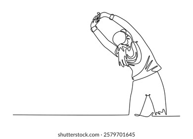 Continuous one line drawing autumnal lifestyle concept. Doodle vector illustration.
