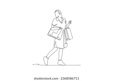 Continuous one line drawing Black Friday concept. Athletes playing with ball. Doodle vector illustration.