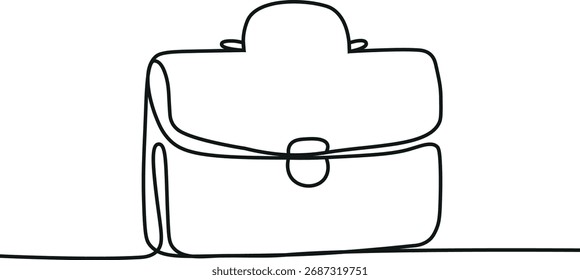 Continuous one line drawing, business partners, clients shaking hands, concluding a deal, an agreement. Business concept. Vector graphic illustration of one line drawing