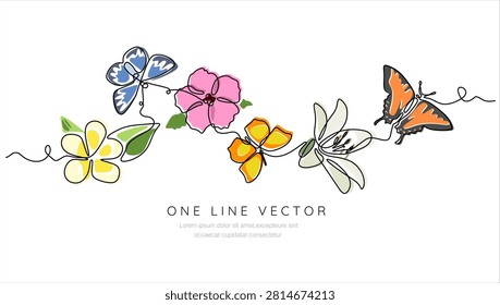 Continuous one line drawing