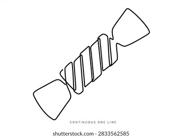 Continuous one line drawing