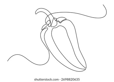 Ilustração minimalista abstrata de desenho contínuo de uma linha