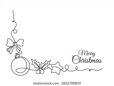 Continuous one line drawing
