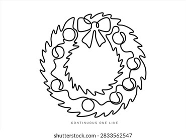 Continuous one line drawing