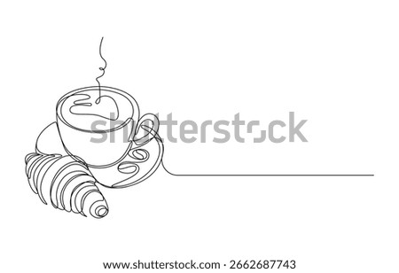Continuous one line drawing of coffee beans. One line Coffee cup, Coffee cup continuous line sketch tea icon cafe sketch drink single art outline mug logo food,