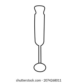 Utensilios de cocina de dibujo continuo de una línea, utensilios de cocina
.Vector, dispositivo doméstico 
