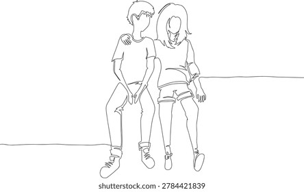 Continuous One Line Drawing