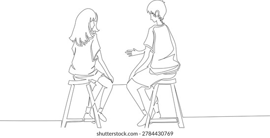 Continuous One Line Drawing