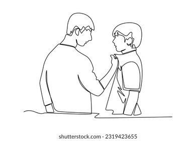 Recorte continuo de una línea 
concepto de actividad criminal. Ilustración gráfica vectorial de diseño de líneas simples.
