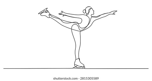 Continuous one line drawing