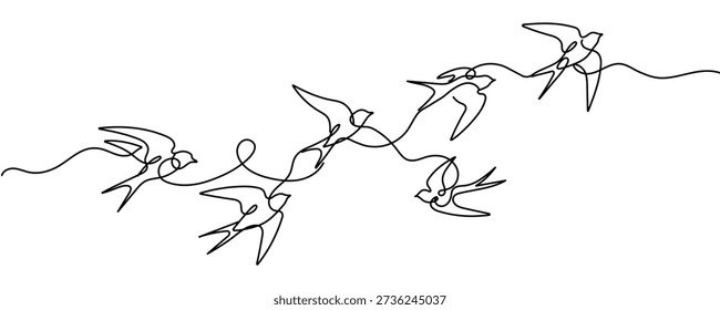 Continuous one line drawing