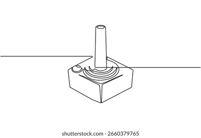 Desenho contínuo de uma linha de vara de jogo, Design.