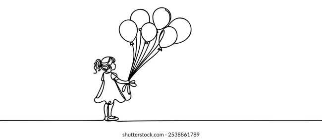 Continuous one line drawing