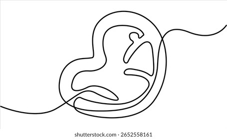 
Desenho contínuo de uma linha de um filé ribeye grelhado. Ilustração contínua de vetor de bife de desenho de uma linha. Linha preta contínua simples bife desenho. Linha contínua única de bife grande