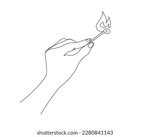 Continuous one line drawing
