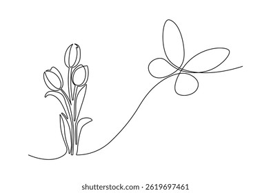 Continuous one line drawing of Hand holding microphone. Single line drawing illustration of for Microphone interview. World press freedom concept vector art. Doodle line illustration.