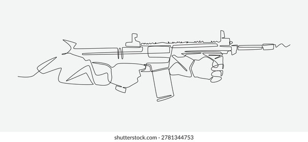 Continuous one line drawing