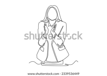 Continuous one line drawing of happy people group, welcoming and applauding concept. Doodle vector illustration in simple linear style. 