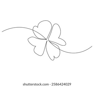 Continuous one line drawing of leaf. Single line drawing illustration of leaf green energy. Leaf environmental greening concept vector art. Doodle line illustration.
