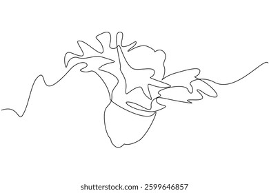 Continuous one line drawing lemon cut in half and splash juice comes out from the bottom. Made into infused water. Maintaining body health. Juice Splash. Single line draw design vector illustration