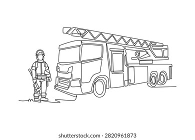 Continuous one line drawing
