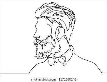 Drawing Man Face Images, Stock Photos & Vectors | Shutterstock