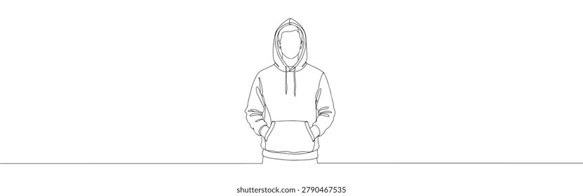 Continuous one line drawing