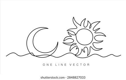 Continuous one line drawing