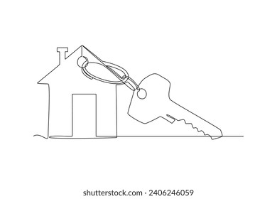 Continuous one line drawing