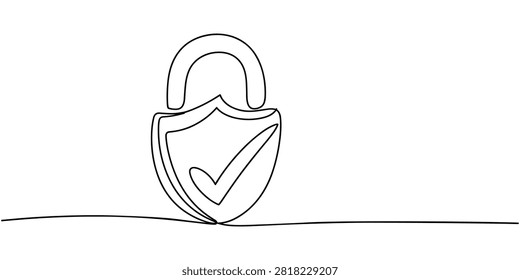 Continuous one line drawing