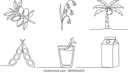 Continuous one line drawing