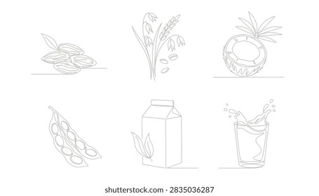 Continuous one line drawing