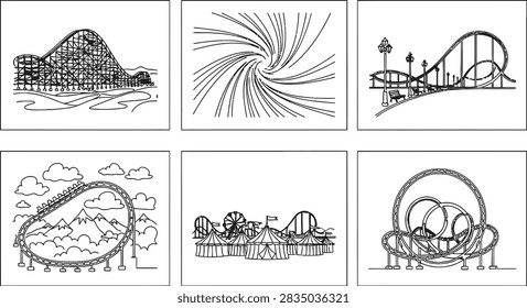 Continuous one line drawing
