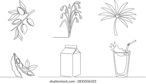 Continuous one line drawing