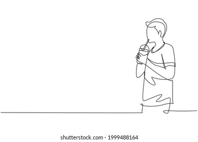 189 Man Drinking Water Bottle Line Drawing Images, Stock Photos ...