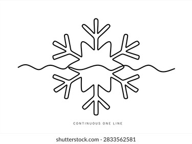 Continuous one line drawing