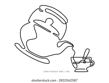 Continuous one line drawing