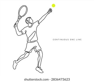 Continuous one line drawing