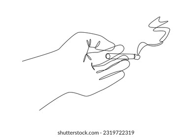 Continuous one line drawing Unhealthy Lifestyle concept. Single line draw design vector graphic illustration.