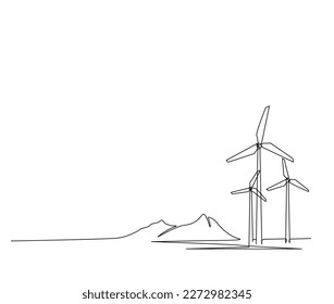 moinho de vento ícone dentro plano estilo. 25013987 Vetor no Vecteezy