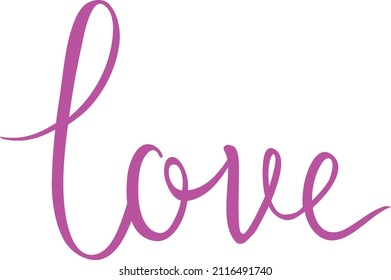 Dibujo continuo de una línea de palabra Amor, caligrafía de escritura a mano gratuita concepto de amor ondulado, gráficos en blanco y negro