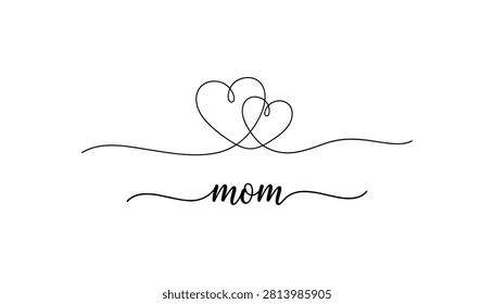 Continuous one line drawing